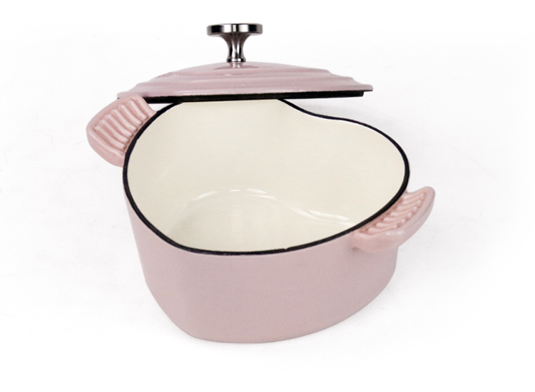 pink dutch oven ,enameled