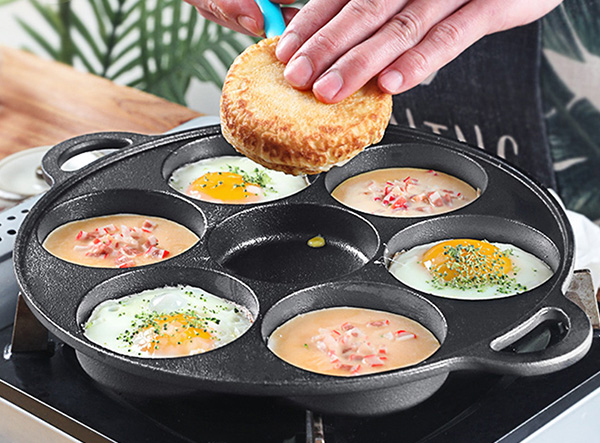 cast iron muffin pan for camping