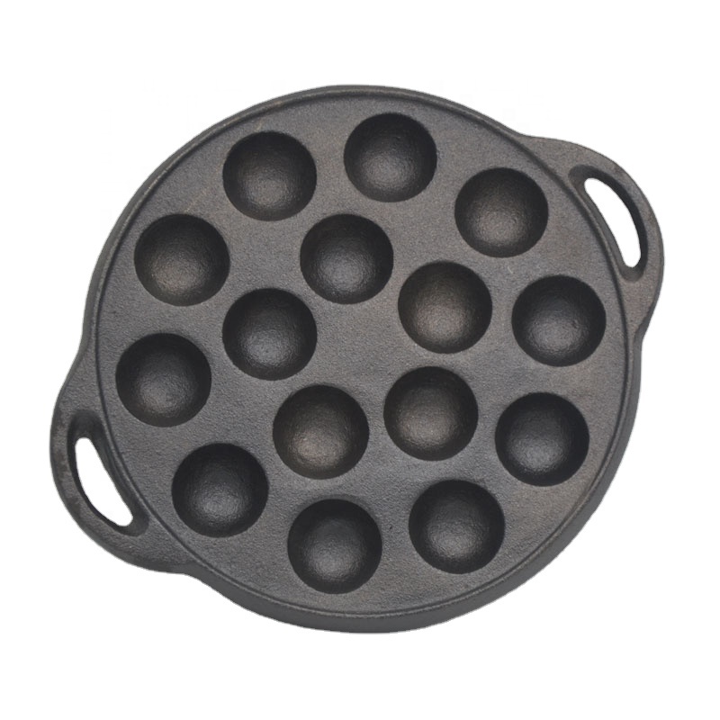 Japanese cast iron takoyaki grill pan Mini cake pan