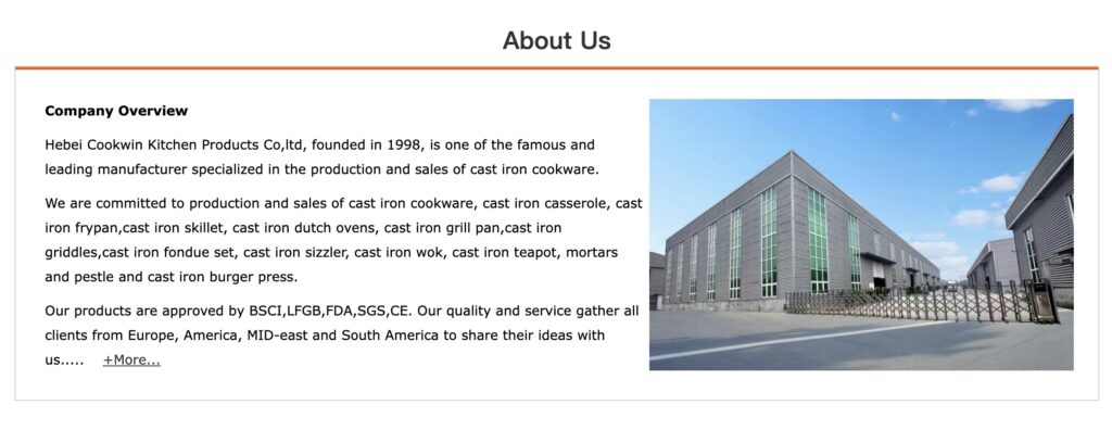 Hebei Cookwin Kitchen Products Co., Ltd.